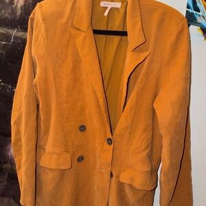 Women's Orange Blazer